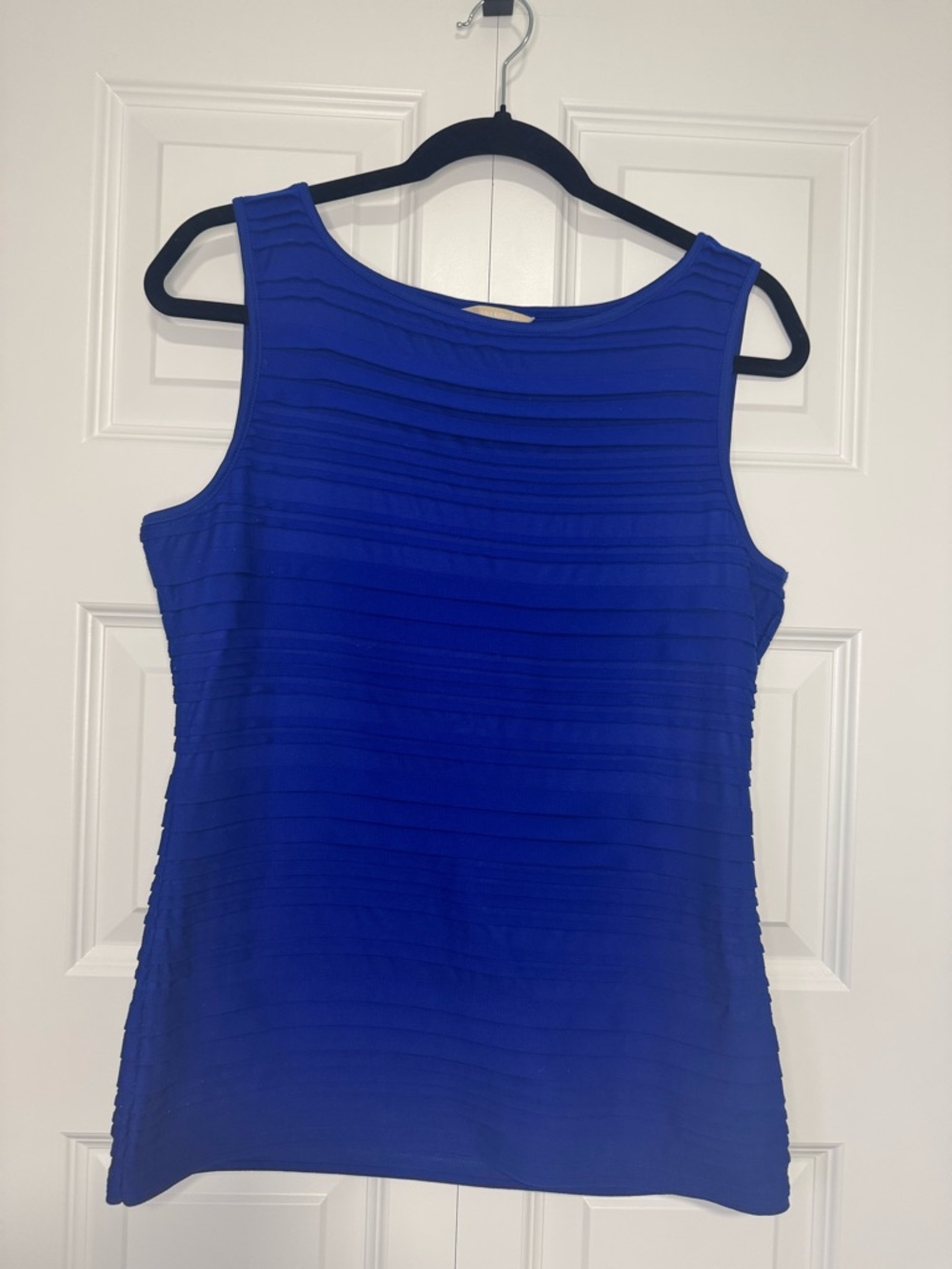 Banana Republic Blue Sleeveless Layered Tank Top